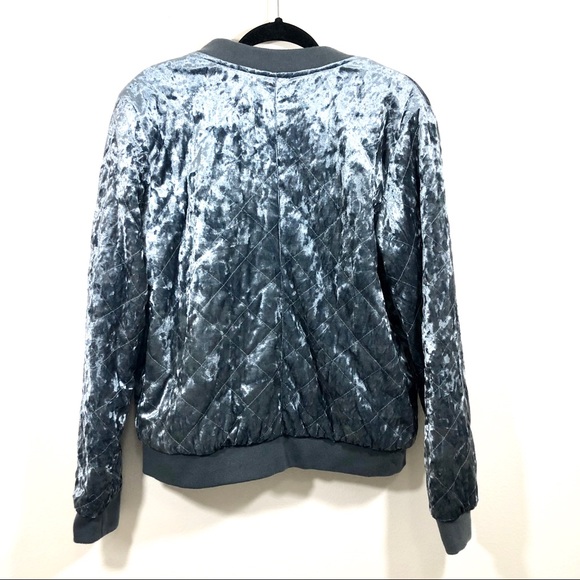 NWT Jade & Ivory Blue Velvet Jacket - Picture 7 of 10